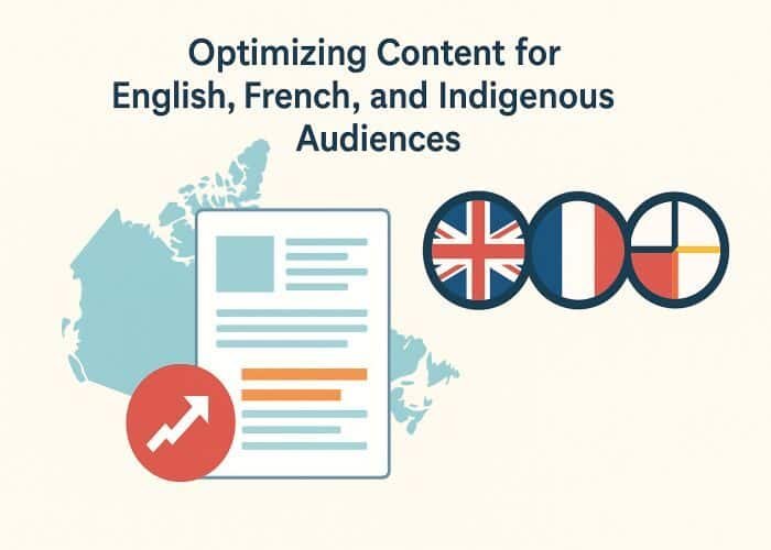 Optimizing Content for English, French, and Indigenous Audiences